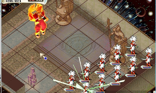 38.调查神像后传送重新组队跟蚀月神君战斗