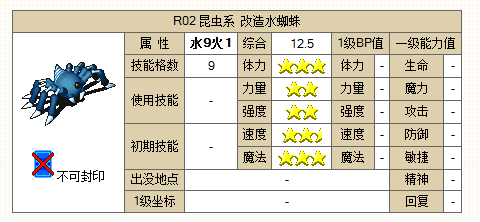 为什么好像没人练改造水蜘蛛呢? - 怀旧区综合
