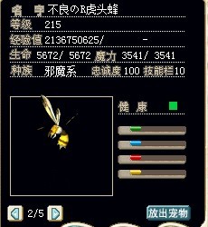 满级R虎头蜂，加敏